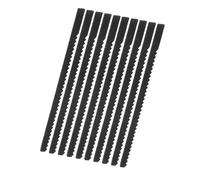 Thonlai 10pcs Jigsaw, Iron Replacement Blades for Mini Jigsaw Machine, with Easy Installation for Sawing Workpiece