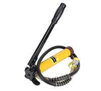 Thonlai 10T Hydraulic Jack, Manual Hydraulic Pump with Long Handle for Car Repairs, Construction Work, High Pressure Oil Pipe, 45# Steel Cylinder