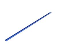 Thonlai 2Pcs T Track, Aluminum Alloy Double Cut Section Universal with Predrilled Mounting Holes, for Table Saw Router Woodworking Tool T19 800mm Blue