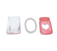 Thonlai 30PCS Valentines Day Cards for Kids, Cute Jar Design DIY Greeting Cards with Double Sided Adhesive, for Classroom Party Favors Family Activities (Style A)