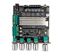 Thonlai Audio Amplifier Module Power Amplifier Board PCB 2.1 Channel Wireless Stepless Tuning Bluetooth Separate Volume Sleep Aid Songs for Audio Optimization