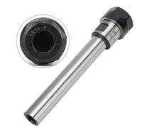 Thonlai Collet Chuck Holder, Chrome Molybdenum Alloy Steel ER16A 100L Straight with High Hardness and Strong Clamping Force, for Deep Hole Processing and ER16A Chuck (C16)