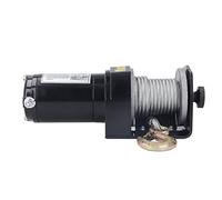Thonlai Electric Winch Kit, 2000LBS Trailer Winch with Copper Terminal and Alloy Steel Hook, for Heavy Duty Pulling and Towing