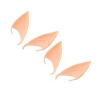 Thonlai Elf Ears for Cosplay, 2 Pair Latex Fairy Pixie Ear Tips