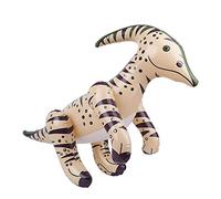 Thonlai Inflatable Dinosaur Toy Pool Float for Kids Educational Dinosaur Model for Swimming Play with Realistic PVC Design for Learning and Games (Jielong stands on two legs (an earthy yellow body)