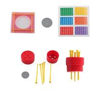 Thonlai Magic Tricks Set for Kids, 30 Easy to Learn Tricks with Magician Wand and Props, Educational Toy for Boys Girls, Christmas Birthday Party Gifts (Colorful #72)