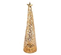 Thonlai Metal Christmas Tree Candle Holder for Tealight Incense Cones