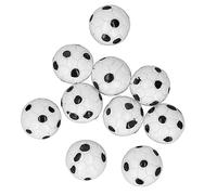 Thonlai Miniature Soccer Balls 1:12 Scale for Dollhouse Sports Decor | Plastic Construction, Realistic Resin Details, Compatible with 1:12 Dollhouse Football Scenes