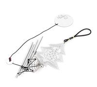 Thonlai Rotating Wind Chimes, Spiral Metal Hanging Ornament for Garden