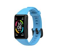 Thonlai TPU Replacement Wristband Strap for Band 6, Band 2.1cm Width | Compatible with Band 6 Smartwatch, Lightweight Durable Material, Secure Lock Lugs, 3.66 and 4.80 Inch Adjustable Length