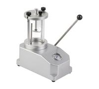 Thonlai Watch Water Tester, Transparent Cylinder Pressure Test Machine with 6 ATM Adjustable Air Pressure, for Testing 2 Watches at One Time