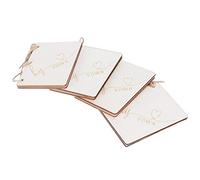 Thonlai Wedding Vow Books 2 Sets, Declaration Booklets with Hem Rope