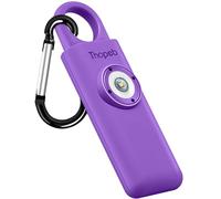 Thopeb Personal Alarm Keyring Women - Extra Loud Siren, Strobe Light, Safety for Seniors and Women - Navy Blue