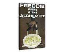 THOPRR Freddie Gibbs & The Alchemist - Alfredo Music Album Poster Canvas Poster Wall Art Decor Print Picture Paintings for Living Room Bedroom Decoration 20x30inch(50x75cm)