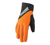 Thor 2026 Motocross Cold Weather Gloves Spectrum Orange MX Enduro ATV Quad