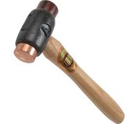 Thor 208 Double Sided Copper Raw Leather Hammer Size A (Brown, Black)