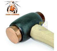 Thor 214 Copper /Rawhide Hammer Size 3, Brown