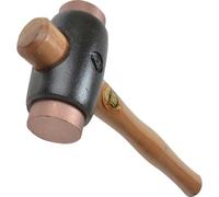 Thor 316 Copper Hammer Size 4 | 99.99% pure electrolytic copper faces offer non-sparking properties for safer striking applications.