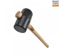 THOR Rubber Mallets Hammer Black White Wooden Handle UK MADE Car Repair Camping