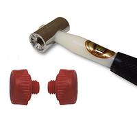 Thor 710 Nylon Faced Window Glazing Hammer/Mallet - with Medium Red Heads