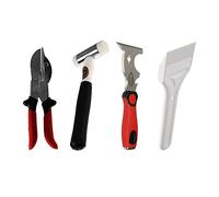 Thor 712 38mm Nylon Hammer, Multi-Function Knife & Universal Mitre Shears Plus Paddle Glazing/Delglazing UPVC Window/Door Tool Kit