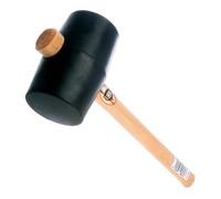 Thor 957 Black Rubber Mallet 3.1/2in | Premium-grade rubber head delivers cushioned, controlled strikes to help protect surfaces during assembly work.
