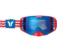 Thor Activate Patriot Motocross Goggles, blue/white/red, One size