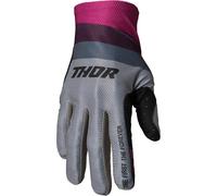 Thor Assist React Bicycle Gloves, black-grey-red, size XL for Men
