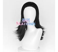 Thor Avengers 3 Loki Cos Wig Loki Black Back Head Hierarchical Anti-Alice Wig Cosplay Anime Wig Coser