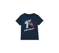 Thor Birthday 1 Unisex Kids T Shirt, Navy, 9-10 Years