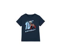 Thor Birthday 10 Kids T-Shirt Navy | Size: 3-4 Years Thor Navy 3-4 Years
