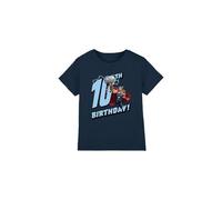 Thor Birthday 10 Unisex Kids T Shirt, Navy, 12-13 Years