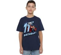 Thor Birthday 11 Unisex Kids T Shirt, Navy, 5-6 Years