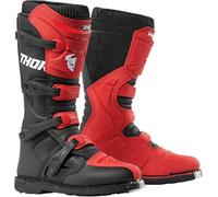 Thor Blitz XP Motocross Boots, black-red, size 48 for Men