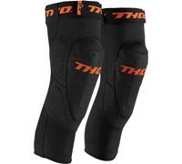 Thor Comp XP Motocross Knee Guards, black-orange, size S M for Men