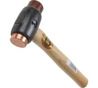 Thor | Copper & Hide Hammer | Size 1 32mm | 710g | 03-210 | Dual-faced design combines high-impact striking with controlled blows that help protect finished surfaces.