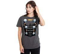 Thor Costume Ladies T Shirt, Charcoal, Large