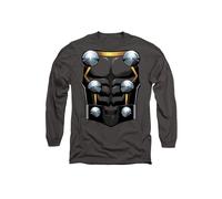 Thor Costume Long Sleeve T-Shirt, Charcoal Marvel Charcoal S