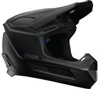 Thor Fleet Blackout Kids Motocross Helmet, black matt, size Y/M (50/51)