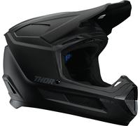 Thor Fleet Blackout Kids Motocross Helmet, black matt, size Y/S (48/49)