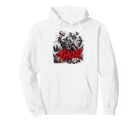 Thor God Of Thunder Norse Viking Ragnarok Legend Pullover Hoodie