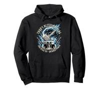 Thor Hammer Blitz Germanic Celtic Designs Pullover Hoodie