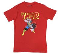Thor Hammer T Shirt Marvel Red M