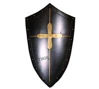 THOR INSTRUMENTS MEDIEVAL KNIGHT SHIELD METAL HANDCRAFTED MEDIEVAL ARMOUR SHIELD Rustic Vintage Home Decor Gifts