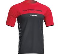 THOR Intense Assist Censis MX Motorcross Jersey Red/Black 2023 Model