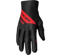 Thor Intense Assist Dart Bicycle Gloves, black-red, size XS for Men