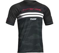 Thor Intense Assist Decoy Bicycle Jersey, black-white, size S for Men