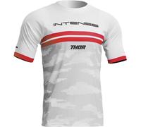 Thor Intense Assist Decoy Bicycle Jersey, white-red, size XS for Men