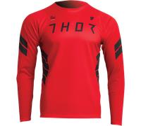 THOR JERSEY MOUNTAIN BIKE MTB ASSIST LONG SLEEVE RED CYCLING MTB DH