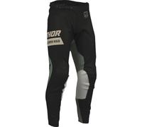 Thor Launchmode Bleach Motocross Pants, black/grey, size 38